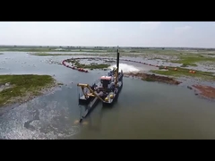 Il tubo di dragaggio riempito di gomma piuma del mare fa galleggiare Pipefloats che il tubo flessibile arancio fa galleggiare 23-28cm 17-20 litri