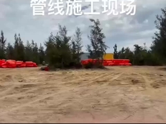 Tubo di dragaggio resistente e resistente all'abrasione PE100/PE80