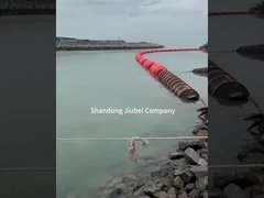 Lunga durata di utilizzo del galleggiante per tubi di polietilene con resistenza all'impatto e galleggiante di colore arancione > 150N