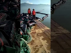 Tipo 2 Silt Curtain Boom Port galleggiante Tipo 1 Turbidity Curtain Design Contenimento dell'olio