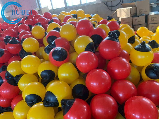 Boa sferica di galleggiamento di plastica del PE di Marine Floating Barrier System dell'olio del mare