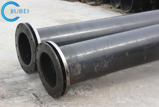 Collegamenti di galleggiamento di dragaggio 12inch SDR21 della flangia del mare delle miodesopsie del tubo dell'HDPE della sabbia del fango