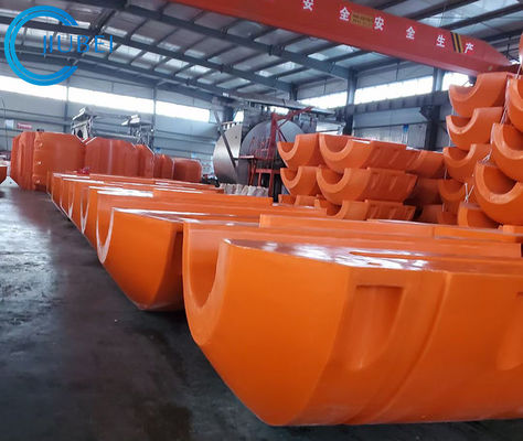 Galleggiante di plastica della schiuma del polietilene dello stagno della chiatta delle miodesopsie del tubo dell'HDPE del LDPE