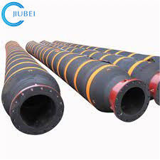 Lunghezza 11,8m Nero Pesante Autodrivo galleggiante Dredge Hose Per Carol / sabbia / pietre Dredging