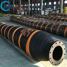 Lunghezza 11,8m Nero Pesante Autodrivo galleggiante Dredge Hose Per Carol / sabbia / pietre Dredging