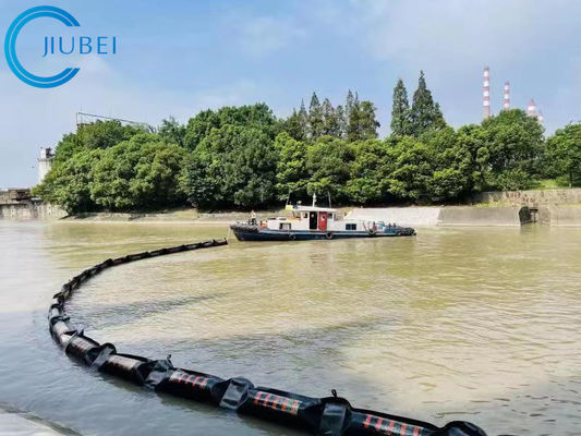 Tessuto di galleggiamento intercotidale del PVC di Absorbent Flat Foam del recinto del boom del petrolio