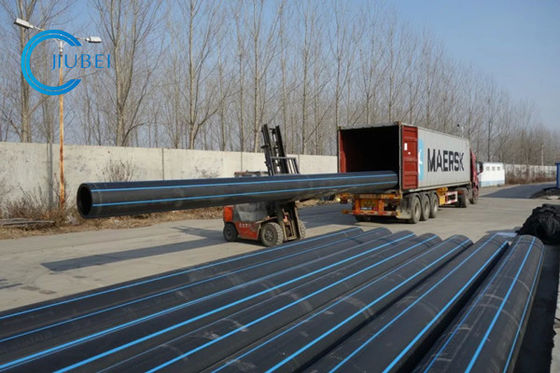 Marine Polyethylene Dredging Hdpe Pipe per i residui 16Inch della sabbia del tubo della chiatta del galleggiante