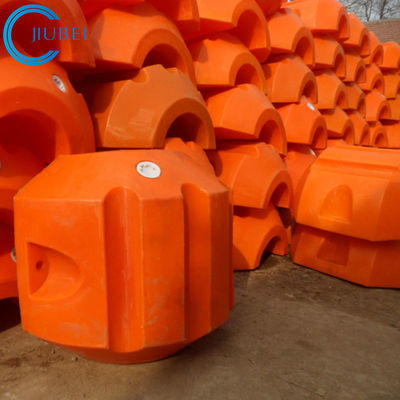 La boa di plastica del PE fa galleggiare i materiali per il collare di dragaggio di galleggiamento del tubo flessibile della conduttura di UHMWPE