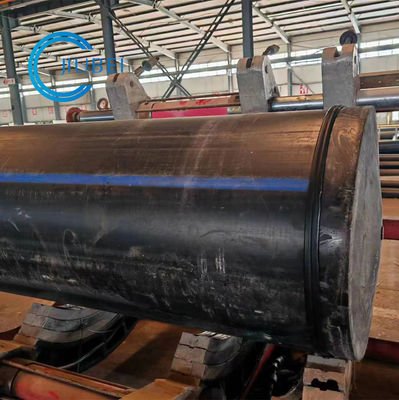 Tubo di dragaggio riempito di gomma piuma ad alta densità DN900 dell'HDPE come bacino galleggiante di dragaggio delle attrezzature