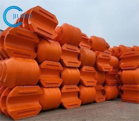 Tubo di dragaggio di plastica di fango / sabbia / fanghi galleggia con schiuma riempita