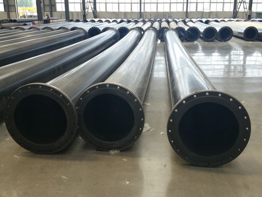 Pipe UHMWPE a resistenza all'usura neri flessibili S per sistemi di tubazioni industriali