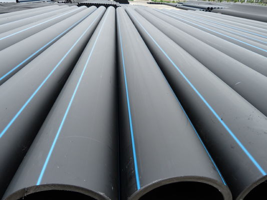 PE100/PE80 tubo di fanghi in HDPE per ambienti abrasivi e corrosivi con accessori bulloni dadi e lavastoviglie