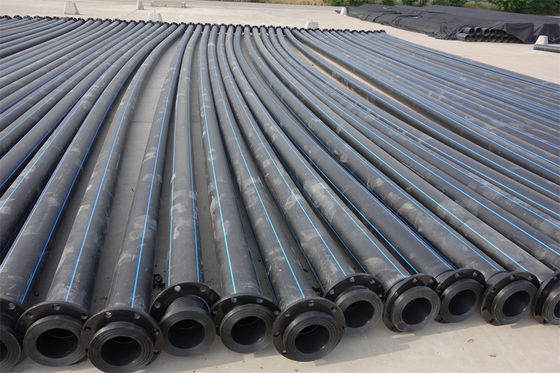 Immunità alla ruggine e alla corrosione chimica Dredging HDPE Pipe 5,8/11,8m Lunghezza Leggera per un facile trasporto