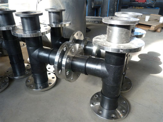 Diametro personalizzato Dia32-1800mm Dredging HDPE Pipe Bolts Nuts Washers Accessori inclusi