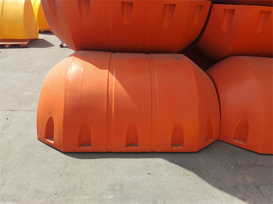 Dispositivo di galleggiamento di tubi di plastica ad alta galleggiamento per operazioni di dragaggio nella manutenzione del porto fluviale