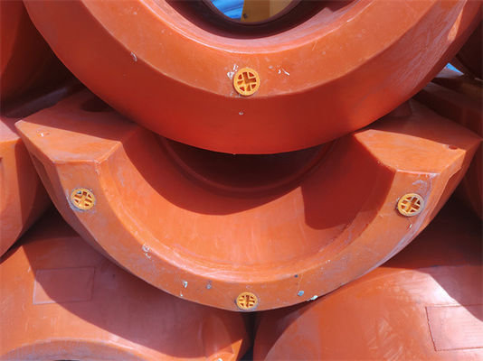 Resistenza alle intemperie UV Boia di tubi in HDPE Resistenza alle intemperie estreme Resistenza all'abrasione