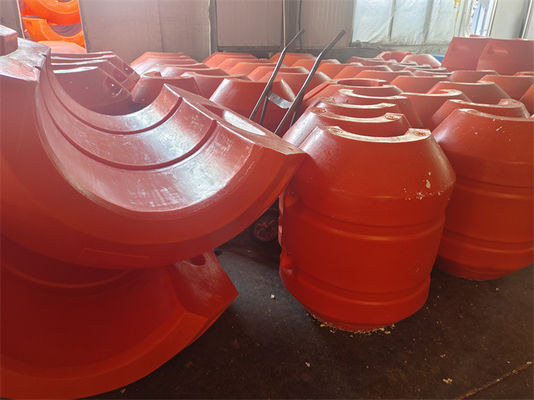 Resistenza alle intemperie UV Boia di tubi in HDPE Resistenza alle intemperie estreme Resistenza all'abrasione