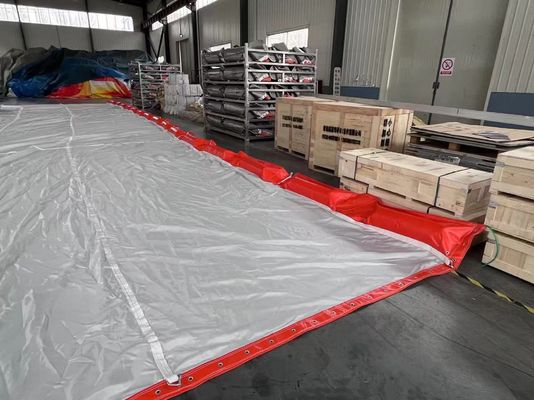 Controllo dell'erosione Cortina di fango 25% Allungamento 60-130KN/m Resistenza alla trazione PVC/Materiale di gomma