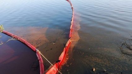 Dredging marino Costruzione di stagni/laghi Gestione delle catene di risposta alle fuoriuscite di emergenza Metodo di installazione 20m/unità Cortina di fango
